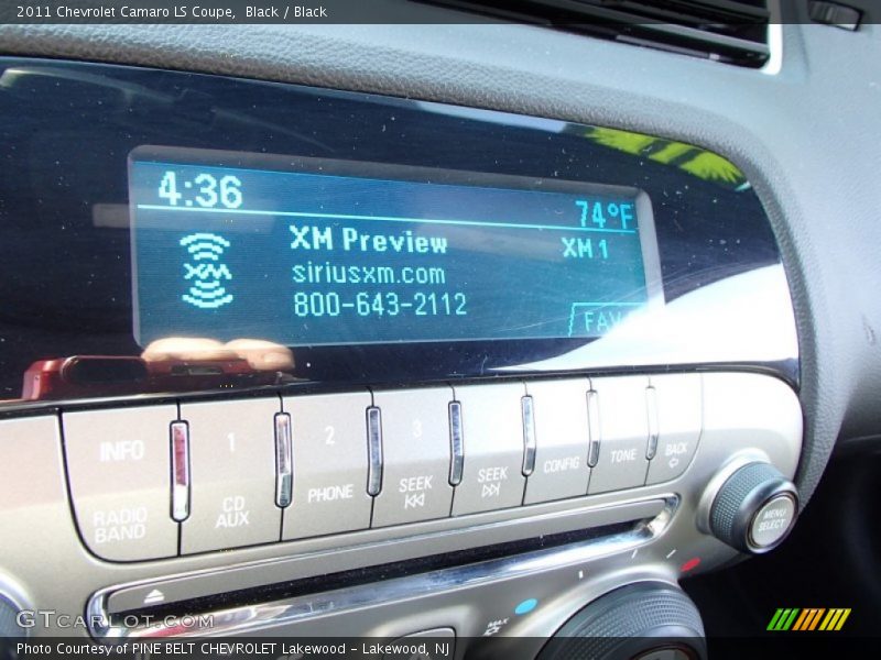 Black / Black 2011 Chevrolet Camaro LS Coupe