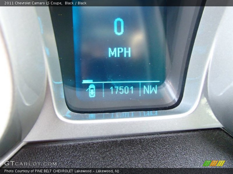 Black / Black 2011 Chevrolet Camaro LS Coupe