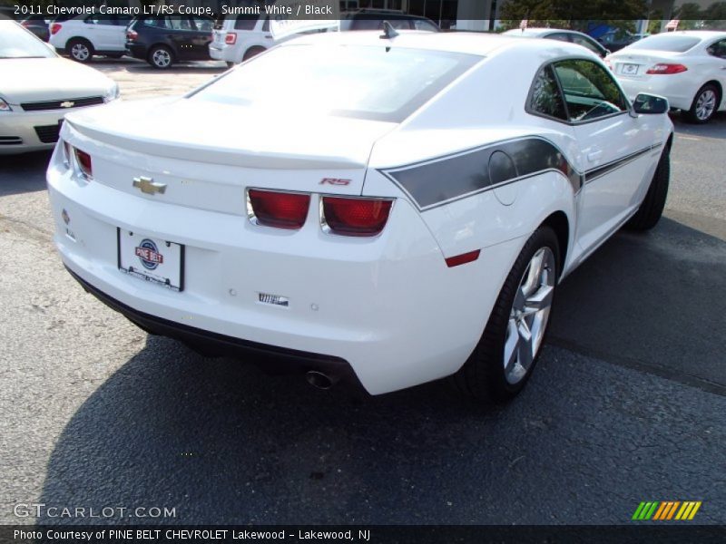 Summit White / Black 2011 Chevrolet Camaro LT/RS Coupe