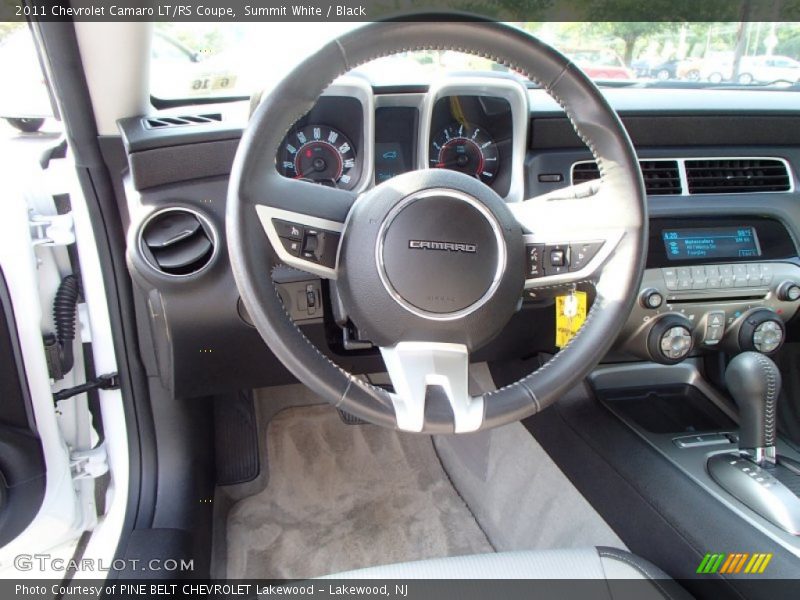 Summit White / Black 2011 Chevrolet Camaro LT/RS Coupe