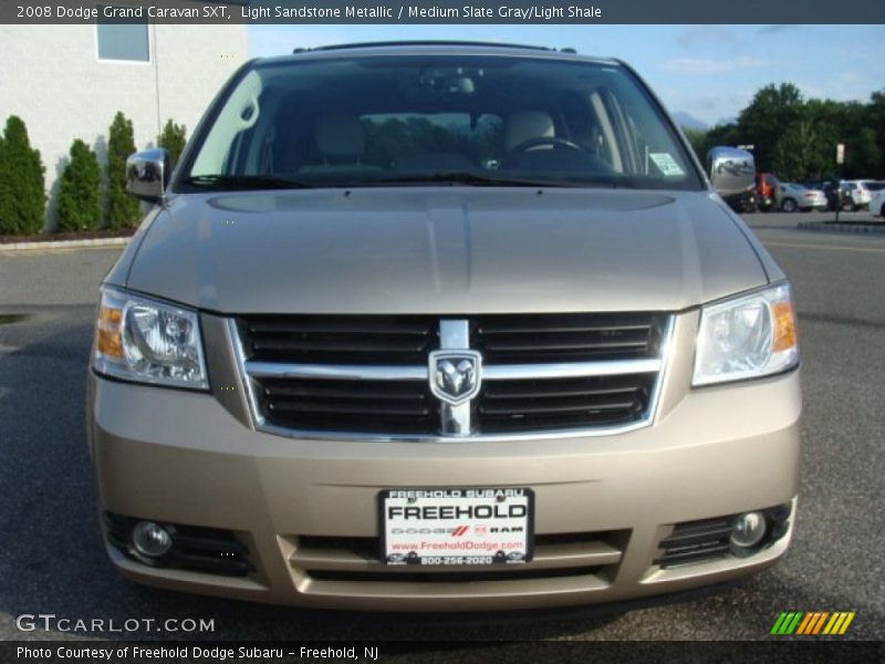 Light Sandstone Metallic / Medium Slate Gray/Light Shale 2008 Dodge Grand Caravan SXT