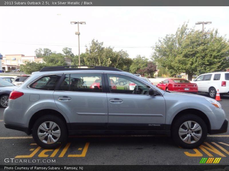 Ice Silver Metallic / Black 2013 Subaru Outback 2.5i