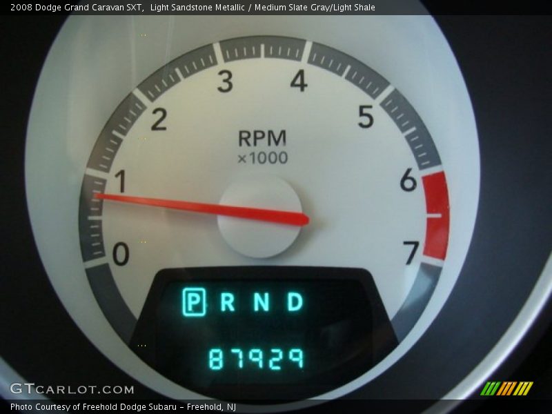 Light Sandstone Metallic / Medium Slate Gray/Light Shale 2008 Dodge Grand Caravan SXT