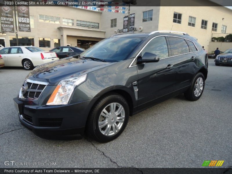 Gray Flannel / Ebony/Titanium 2010 Cadillac SRX 4 V6 AWD