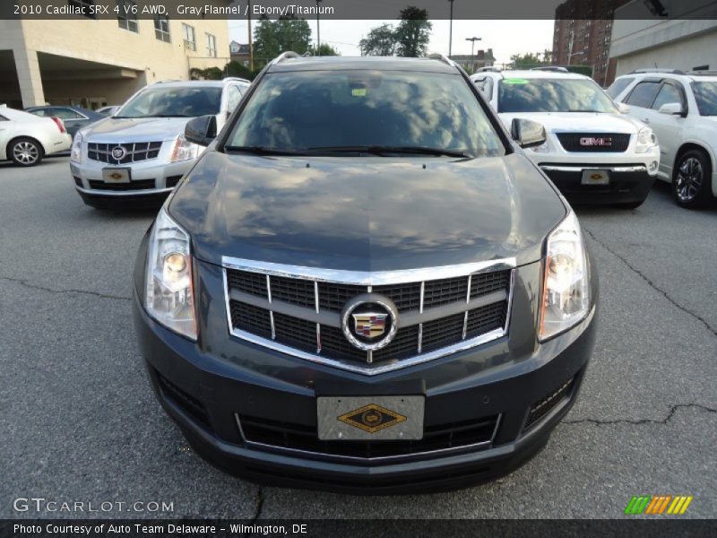 Gray Flannel / Ebony/Titanium 2010 Cadillac SRX 4 V6 AWD