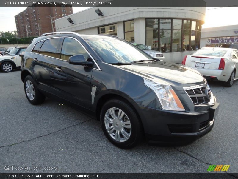 Gray Flannel / Ebony/Titanium 2010 Cadillac SRX 4 V6 AWD