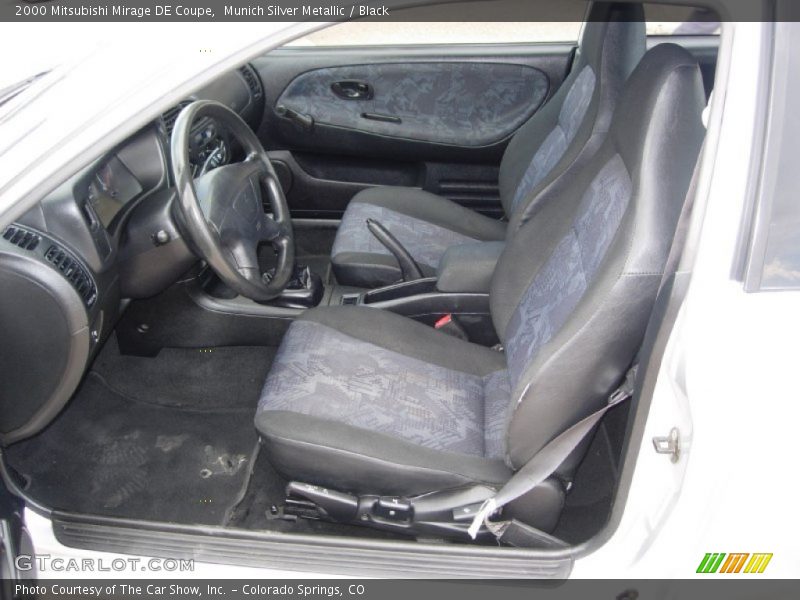 Front Seat of 2000 Mirage DE Coupe