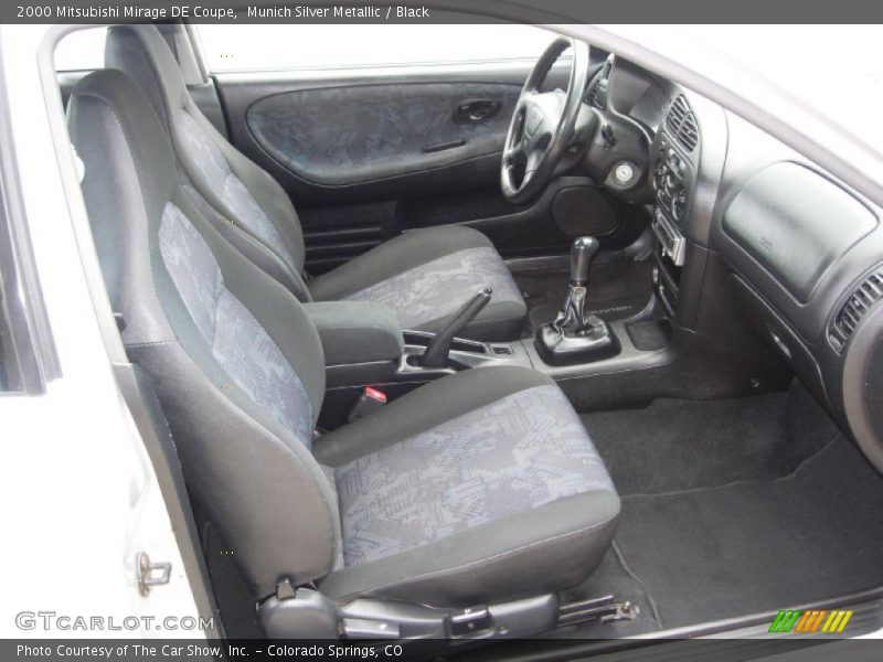 Front Seat of 2000 Mirage DE Coupe