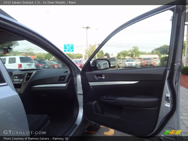 Ice Silver Metallic / Black 2013 Subaru Outback 2.5i