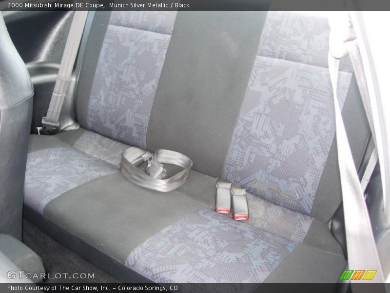 Rear Seat of 2000 Mirage DE Coupe