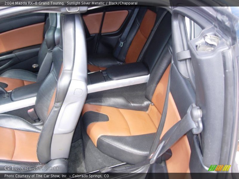 Sunlight Silver Metallic / Black/Chapparal 2004 Mazda RX-8 Grand Touring