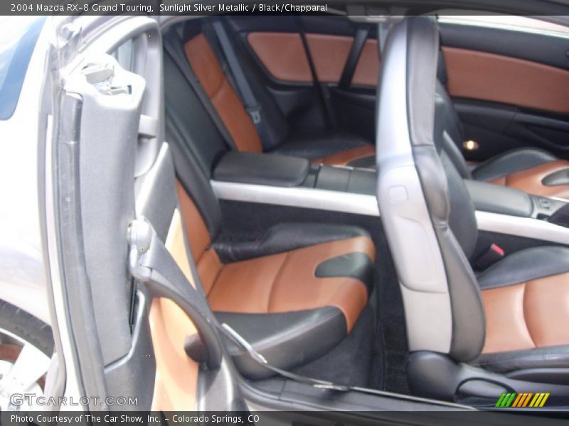 Sunlight Silver Metallic / Black/Chapparal 2004 Mazda RX-8 Grand Touring