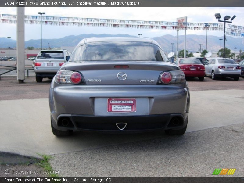 Sunlight Silver Metallic / Black/Chapparal 2004 Mazda RX-8 Grand Touring