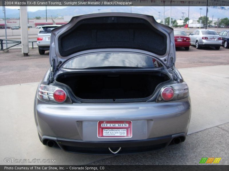 Sunlight Silver Metallic / Black/Chapparal 2004 Mazda RX-8 Grand Touring