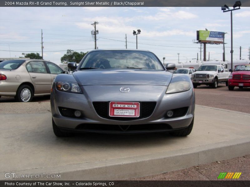 Sunlight Silver Metallic / Black/Chapparal 2004 Mazda RX-8 Grand Touring