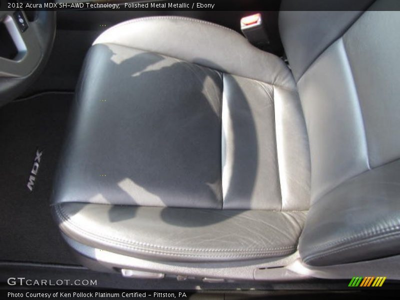Polished Metal Metallic / Ebony 2012 Acura MDX SH-AWD Technology