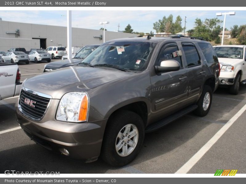 Mocha Steel Metallic / Ebony 2013 GMC Yukon SLT 4x4