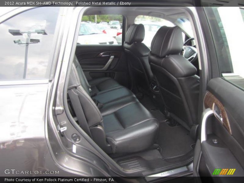 Polished Metal Metallic / Ebony 2012 Acura MDX SH-AWD Technology