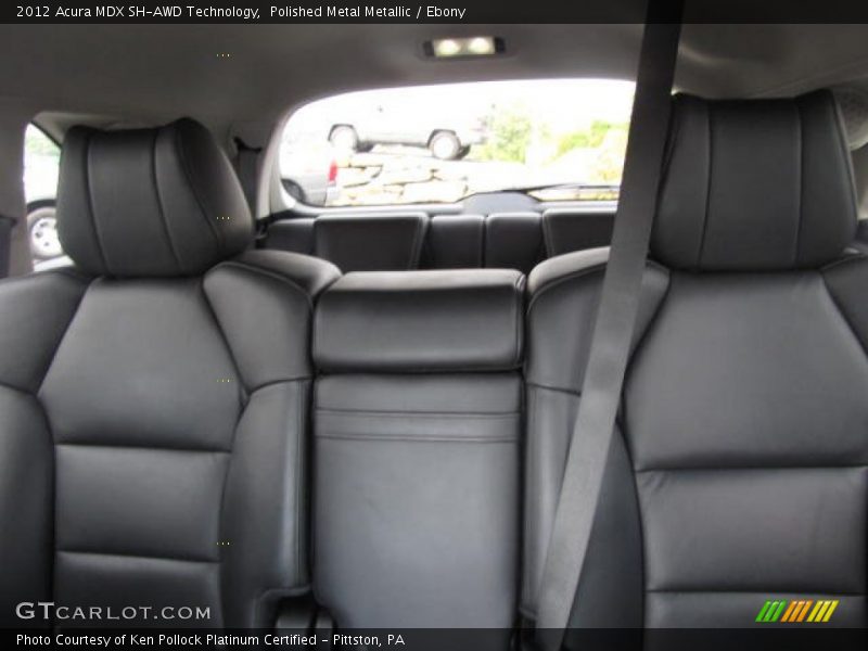Polished Metal Metallic / Ebony 2012 Acura MDX SH-AWD Technology