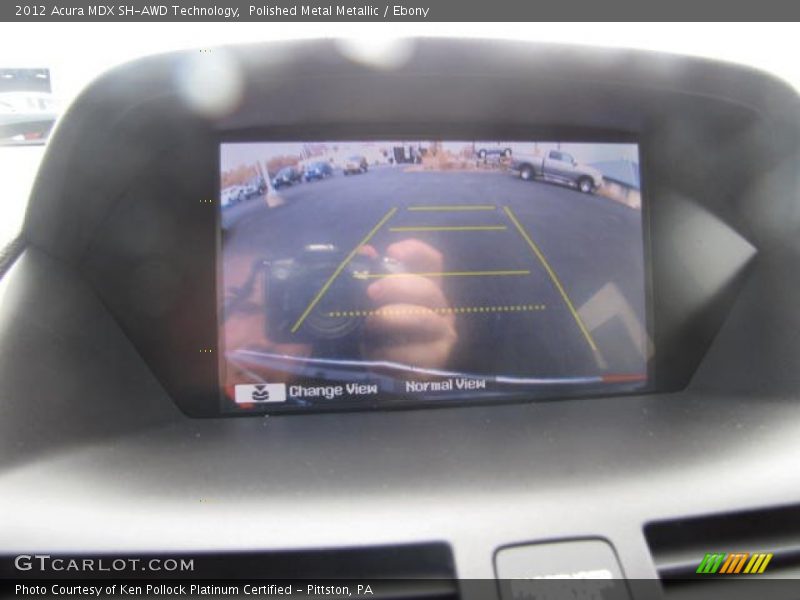 Polished Metal Metallic / Ebony 2012 Acura MDX SH-AWD Technology