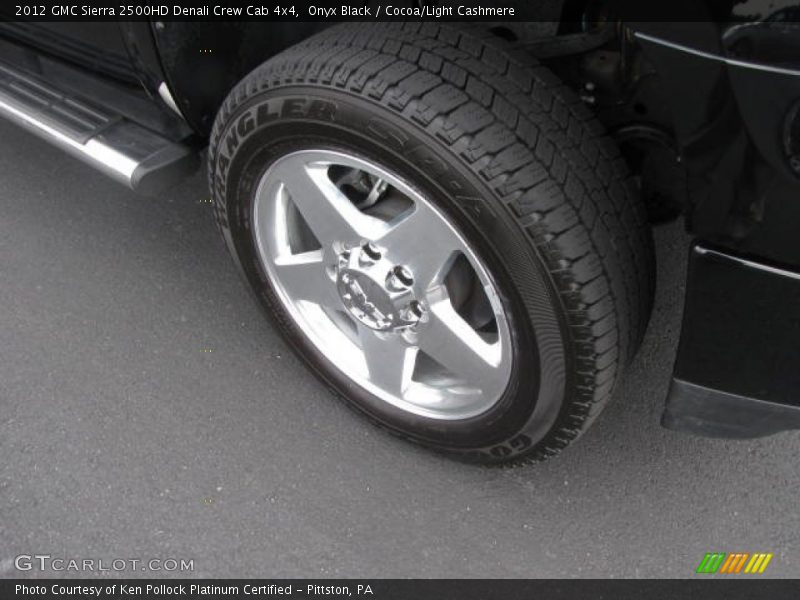 Onyx Black / Cocoa/Light Cashmere 2012 GMC Sierra 2500HD Denali Crew Cab 4x4