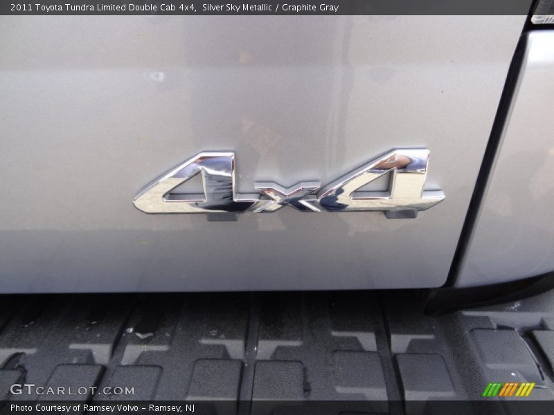 Silver Sky Metallic / Graphite Gray 2011 Toyota Tundra Limited Double Cab 4x4