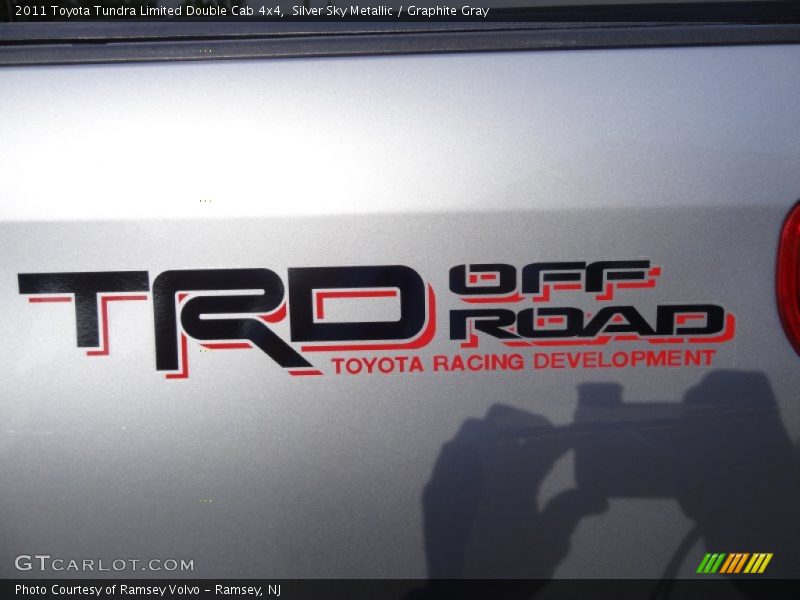 Silver Sky Metallic / Graphite Gray 2011 Toyota Tundra Limited Double Cab 4x4