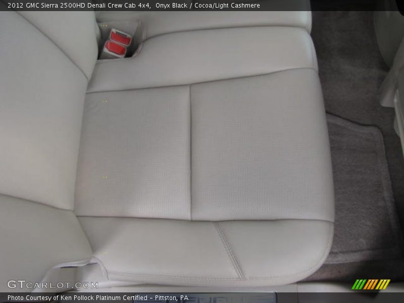 Onyx Black / Cocoa/Light Cashmere 2012 GMC Sierra 2500HD Denali Crew Cab 4x4