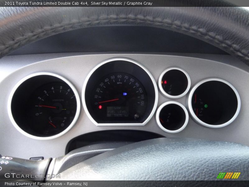 Silver Sky Metallic / Graphite Gray 2011 Toyota Tundra Limited Double Cab 4x4