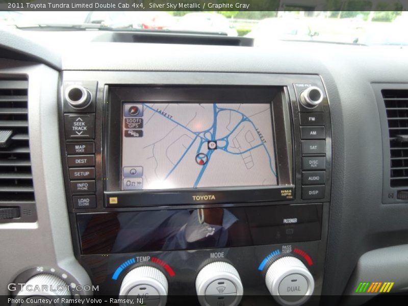 Silver Sky Metallic / Graphite Gray 2011 Toyota Tundra Limited Double Cab 4x4