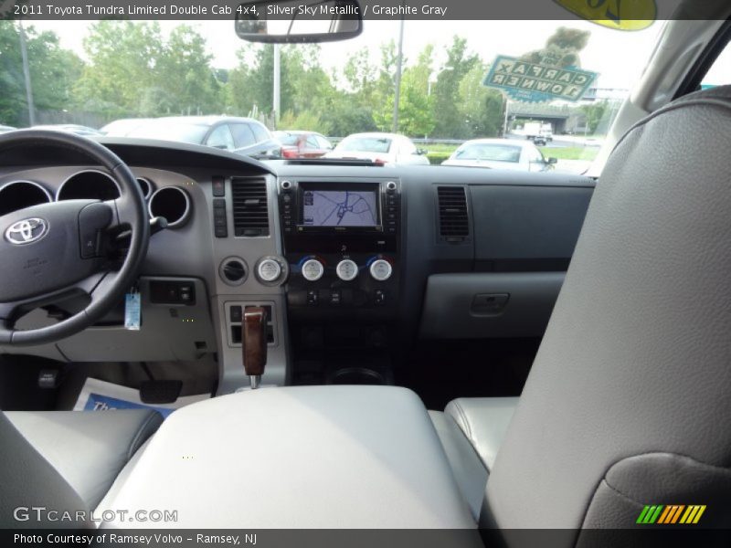 Silver Sky Metallic / Graphite Gray 2011 Toyota Tundra Limited Double Cab 4x4