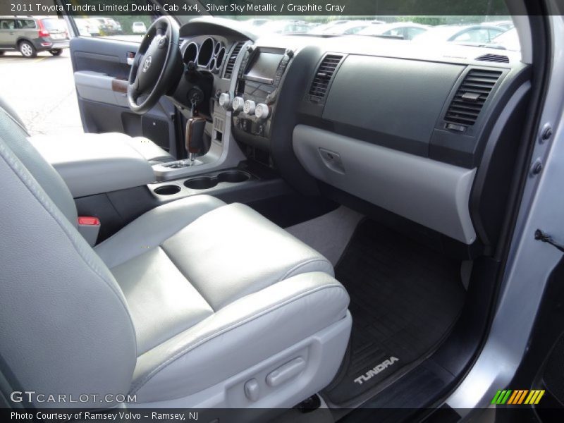 Silver Sky Metallic / Graphite Gray 2011 Toyota Tundra Limited Double Cab 4x4