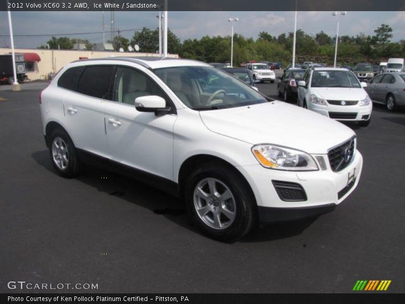 Ice White / Sandstone 2012 Volvo XC60 3.2 AWD