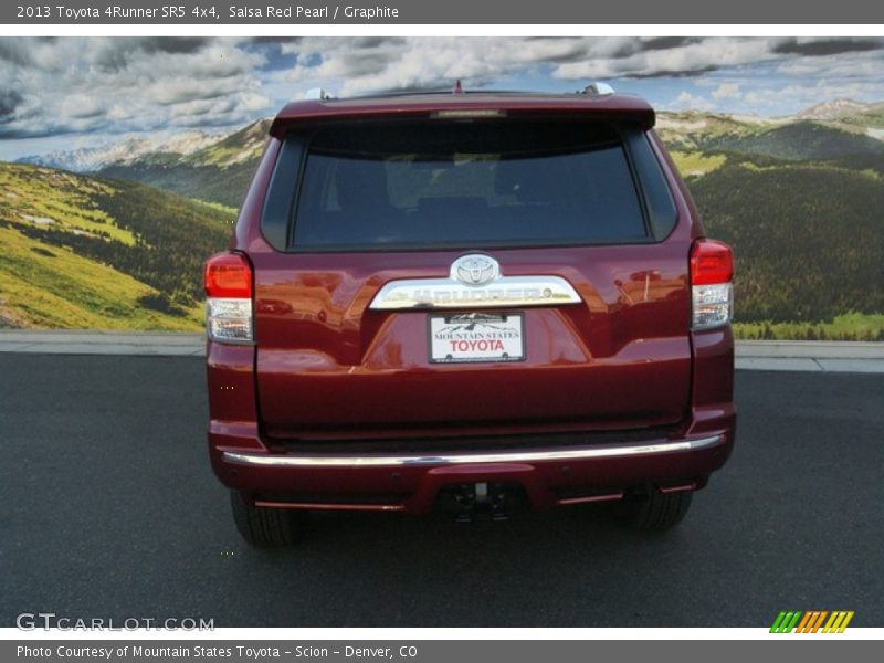 Salsa Red Pearl / Graphite 2013 Toyota 4Runner SR5 4x4