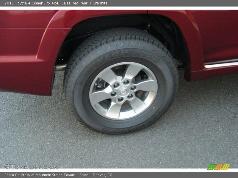 Salsa Red Pearl / Graphite 2013 Toyota 4Runner SR5 4x4
