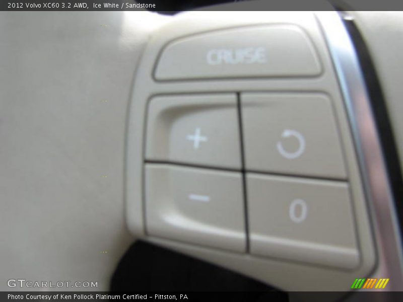 Ice White / Sandstone 2012 Volvo XC60 3.2 AWD