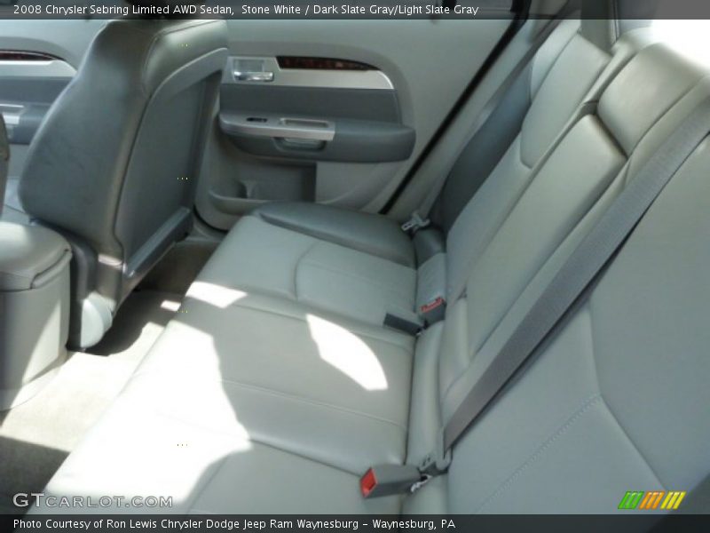 Stone White / Dark Slate Gray/Light Slate Gray 2008 Chrysler Sebring Limited AWD Sedan