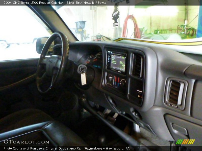 Silver Birch Metallic / Pewter 2004 GMC Sierra 1500 Regular Cab 4x4