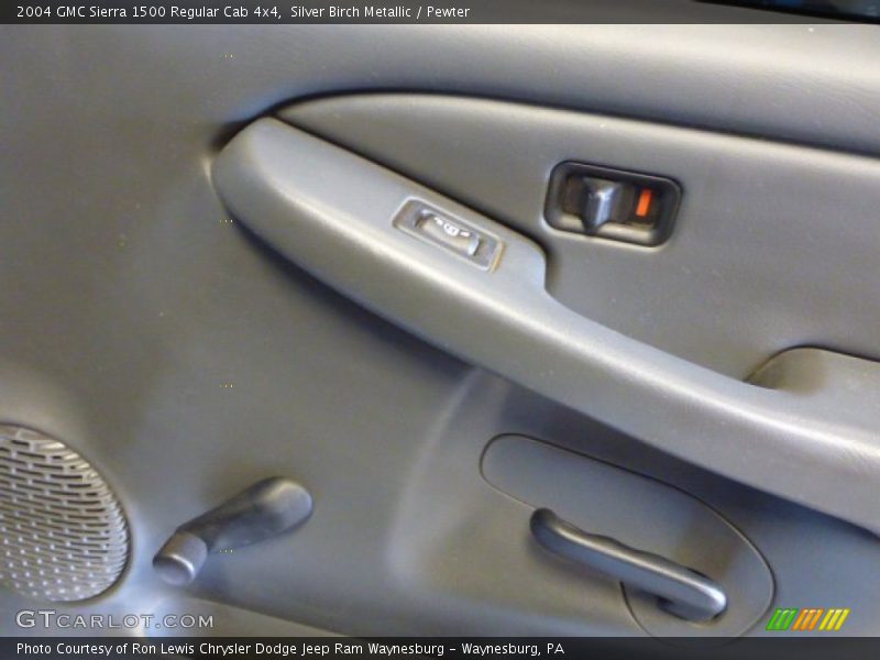 Silver Birch Metallic / Pewter 2004 GMC Sierra 1500 Regular Cab 4x4
