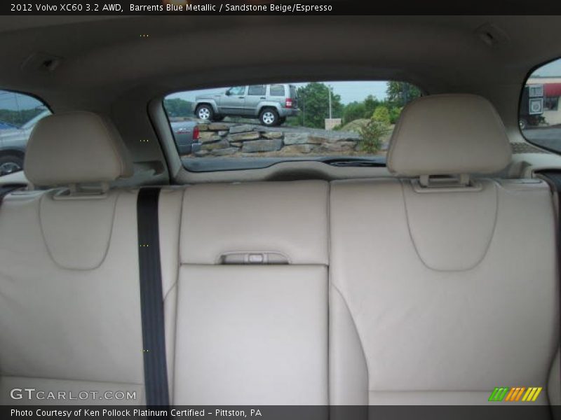 Barrents Blue Metallic / Sandstone Beige/Espresso 2012 Volvo XC60 3.2 AWD