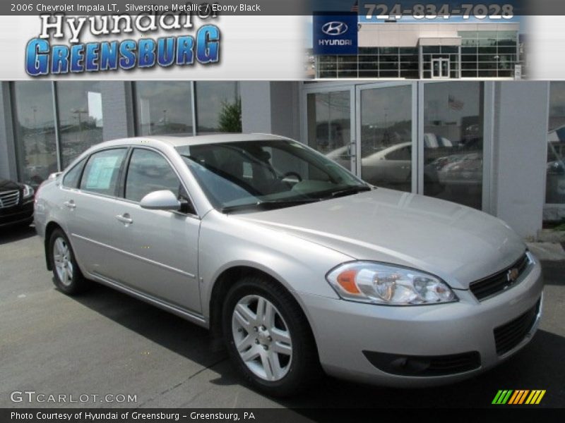 Silverstone Metallic / Ebony Black 2006 Chevrolet Impala LT