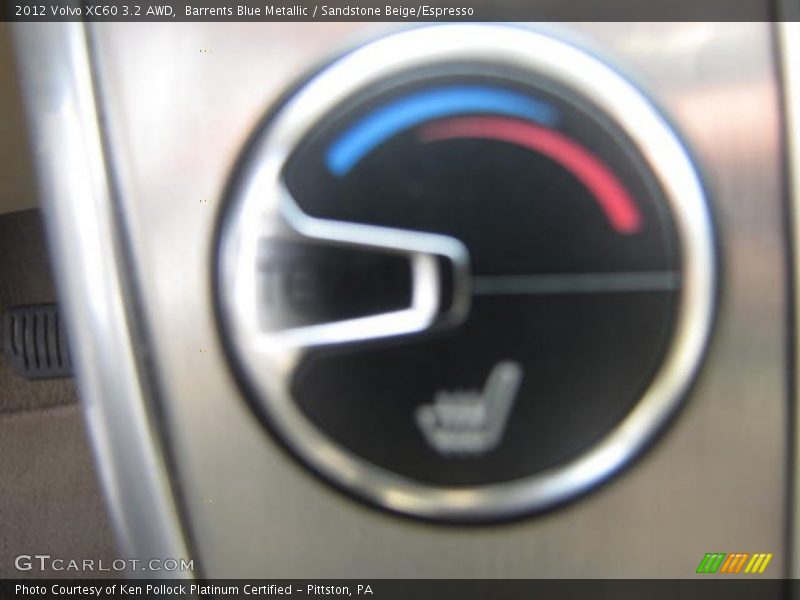 Barrents Blue Metallic / Sandstone Beige/Espresso 2012 Volvo XC60 3.2 AWD