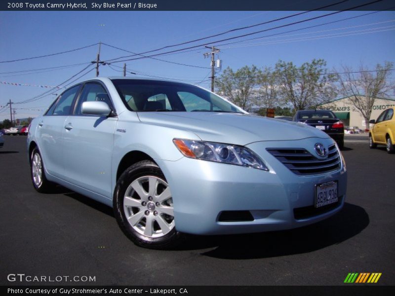 Front 3/4 View of 2008 Camry Hybrid