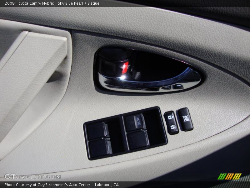 Sky Blue Pearl / Bisque 2008 Toyota Camry Hybrid