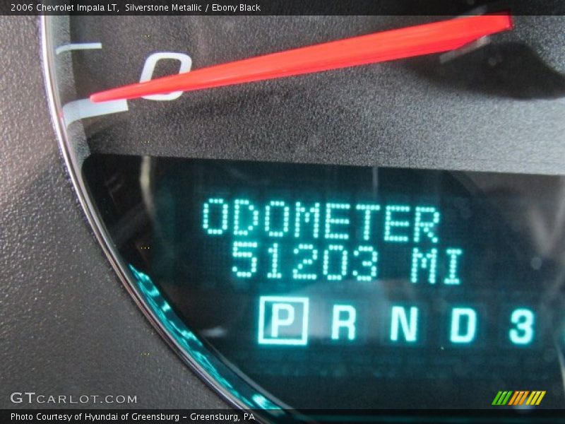 Silverstone Metallic / Ebony Black 2006 Chevrolet Impala LT