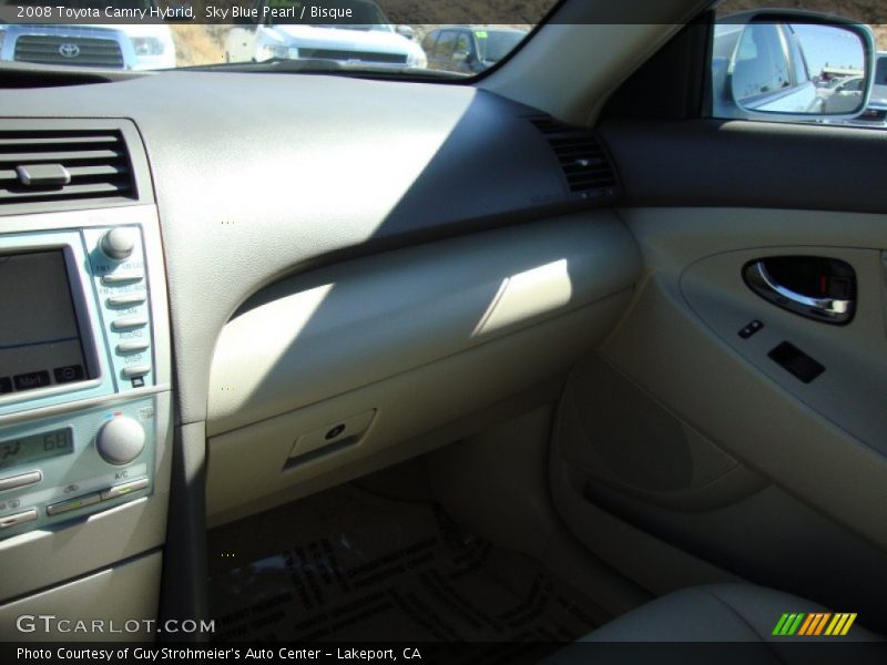 Sky Blue Pearl / Bisque 2008 Toyota Camry Hybrid