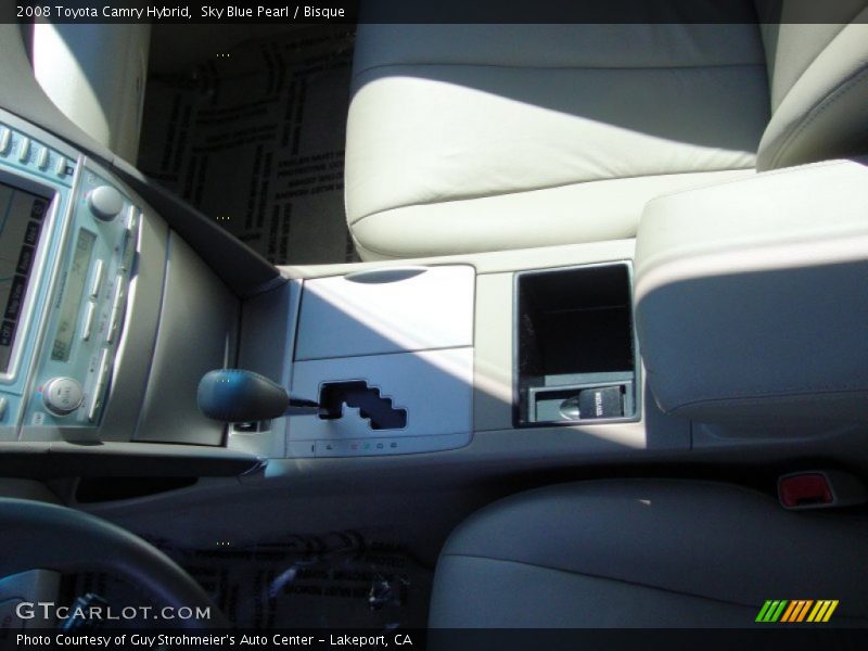Sky Blue Pearl / Bisque 2008 Toyota Camry Hybrid