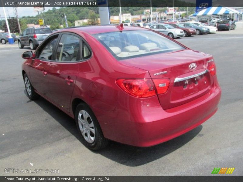 Apple Red Pearl / Beige 2010 Hyundai Elantra GLS