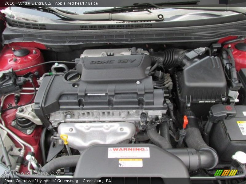 Apple Red Pearl / Beige 2010 Hyundai Elantra GLS
