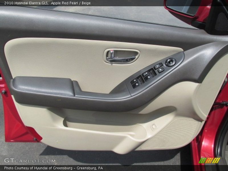 Apple Red Pearl / Beige 2010 Hyundai Elantra GLS